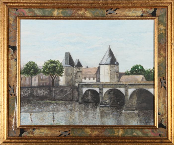 G. Combrouze - 1995 Oil, Pont Henri