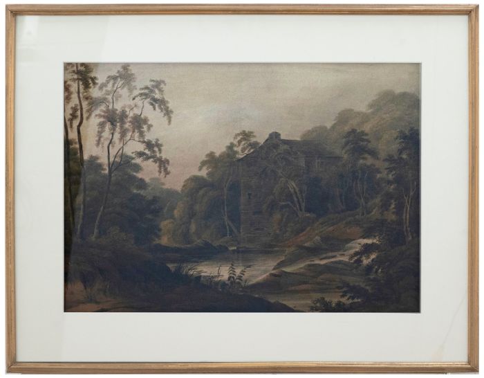 Early 19th Century Watercolour - John Thompson's Mill