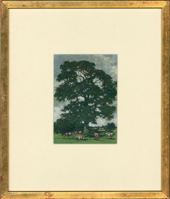 Paul Gaisford (1941-2020) - Framed 20th Century Oil, Under the Oak
