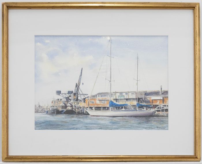 John Foster - 20th Century Watercolour, The Harbour