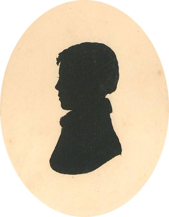 Early 19th Century Silhouette - A Young Boy
