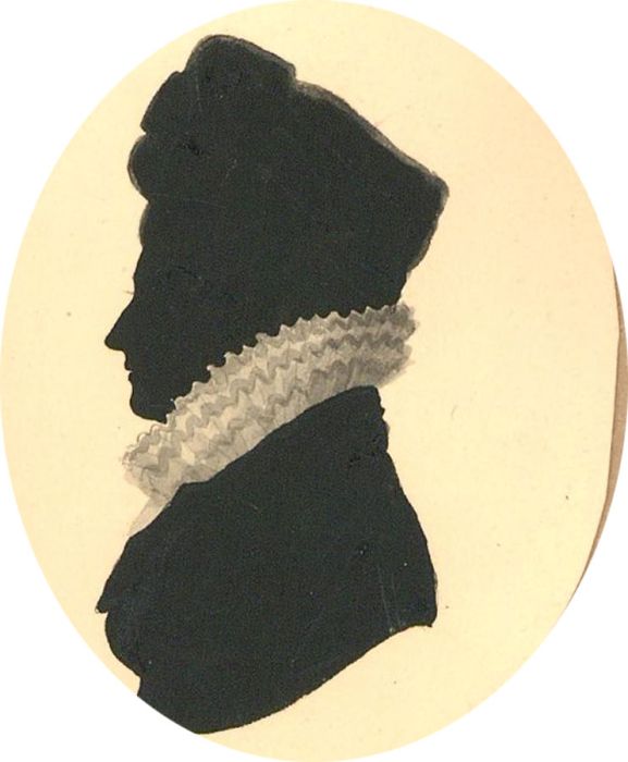Early 19th Century Silhouette - The Old Dowager