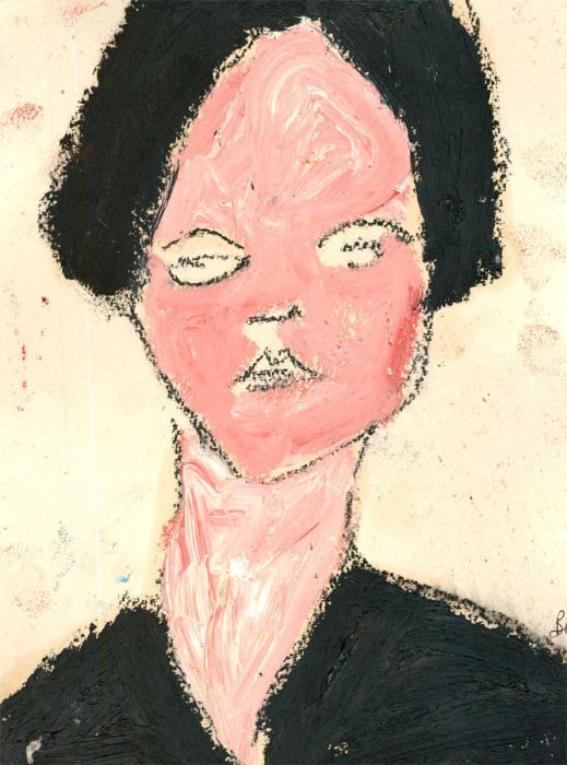 Ben Carrivick - Contemporary Oil, Woman in Black