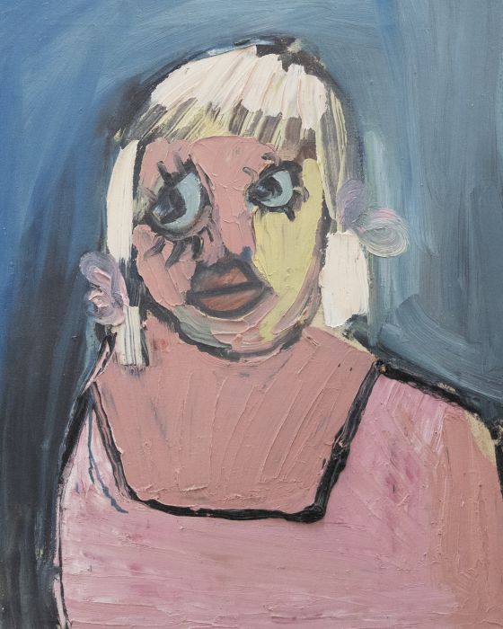 Kerstin McGregor (1962-2012) - Contemporary Oil, Pretty in Pink