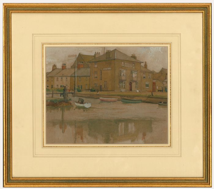 Attrib. Gwendolen Beatrice White (1901-1986) - Framed Watercolour, At West Bay
