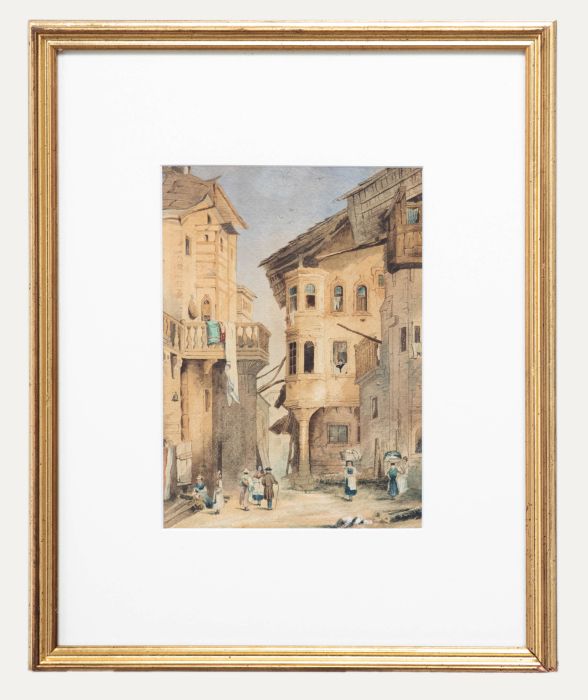 After Samuel Prout  - Mid 19th Century Watercolour, Sion