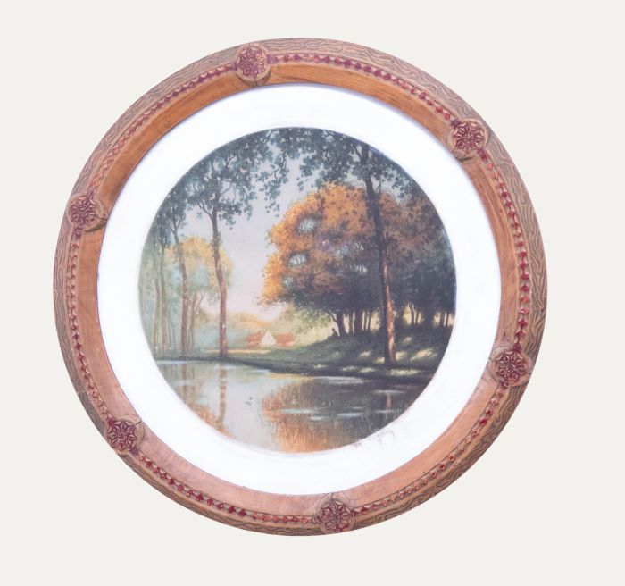 Framed Early 20th Century Etching - Afternoon Light