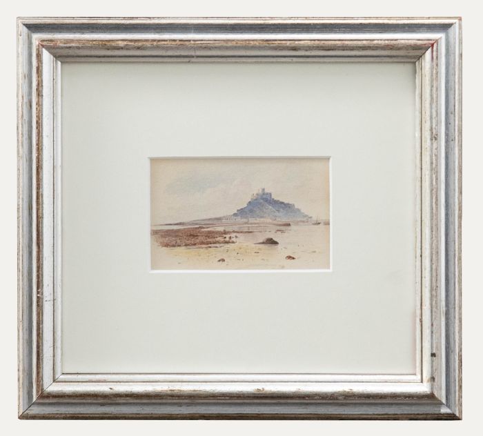19th Century Watercolour - St. Michael's Mount