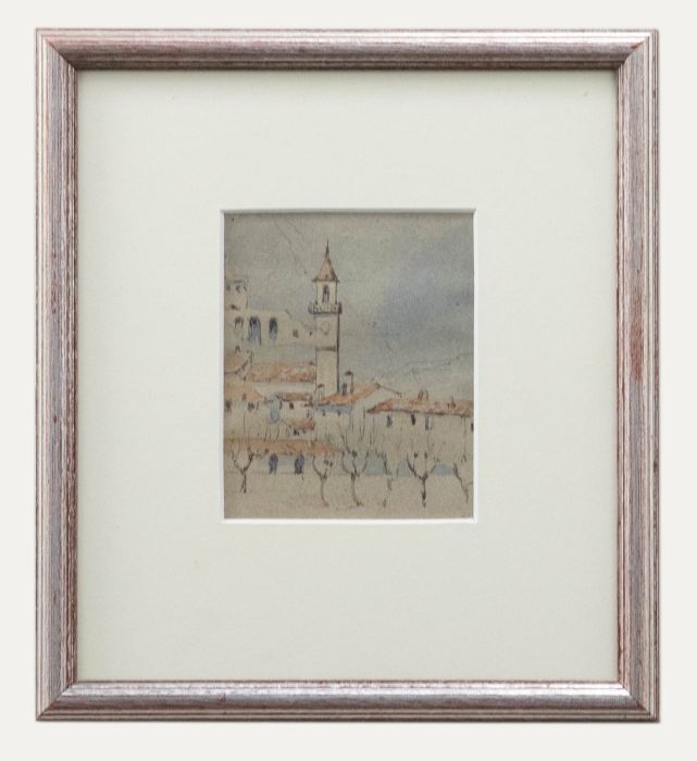 1886 Watercolour - Portizza