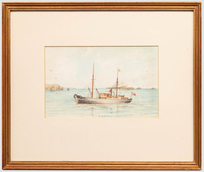 1902 Watercolour - Lisbon
