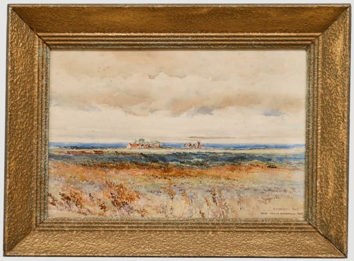 W. Campbell after Keeley Halswelle - 1902 Watercolour, The Distant Village