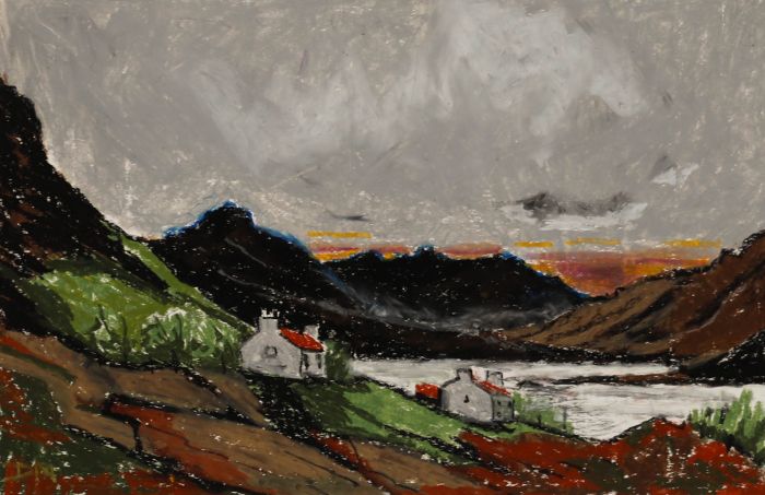 Daniel Nichols - Contemporary Pastel, Life by the Loch