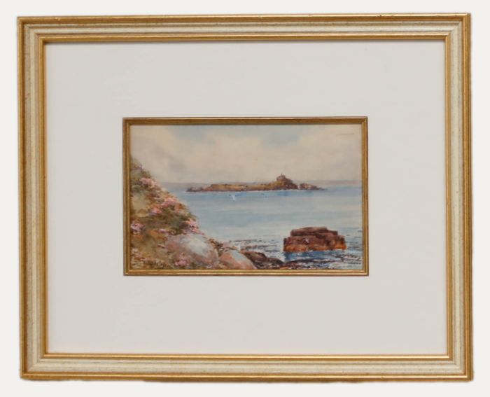 Thomas Herbert Victor (1894-1980) - Watercolour, St Clement's Isle