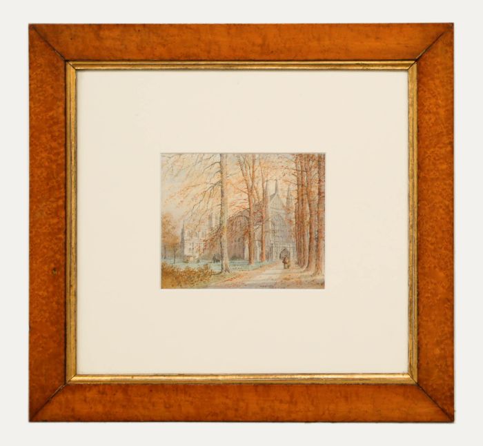 Frederick Edward J Goff (1855-1931) - Framed Watercolour, Winchester 