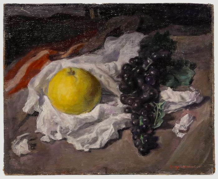 George Weissbort (1928-2013) - 1987 Oil, Fruit on Linen