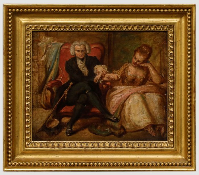 Framed Late 19th Century Oil - The Young Physician