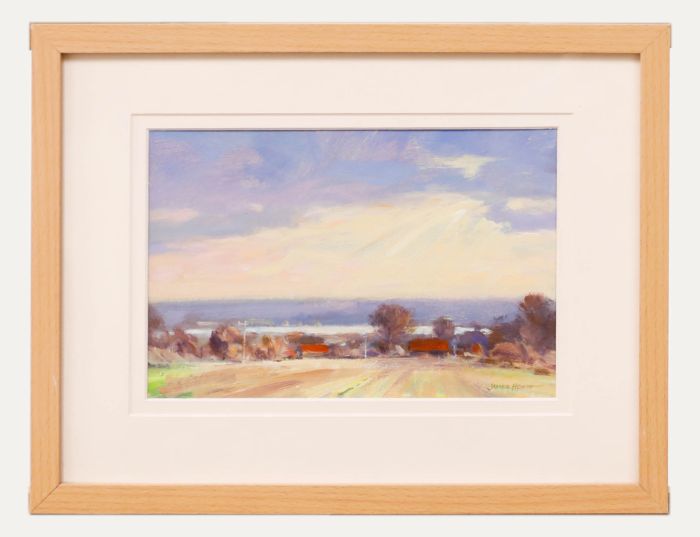 James Hewitt (b.1934) - 20th Century Oil, November Landscape