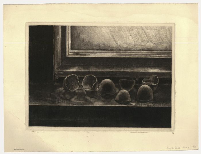 Heather D. Cragg (1953-1980) - 1977 Etching, Twilight View