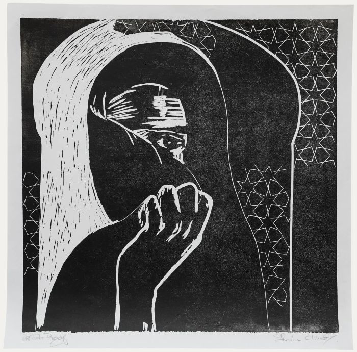 Sheila Oliner (1930-2020) - 20th Century Linoprint, Under the Arch