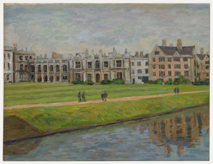 Simon Goldberg (1916-2002) - 20th Century Oil, King's College, Cambridge