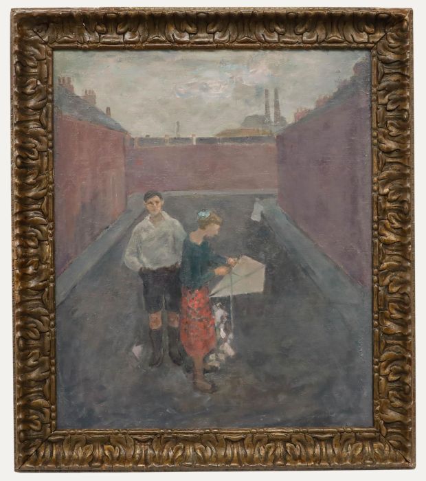Camberwell School Mid 20th Century Oil - The Kite