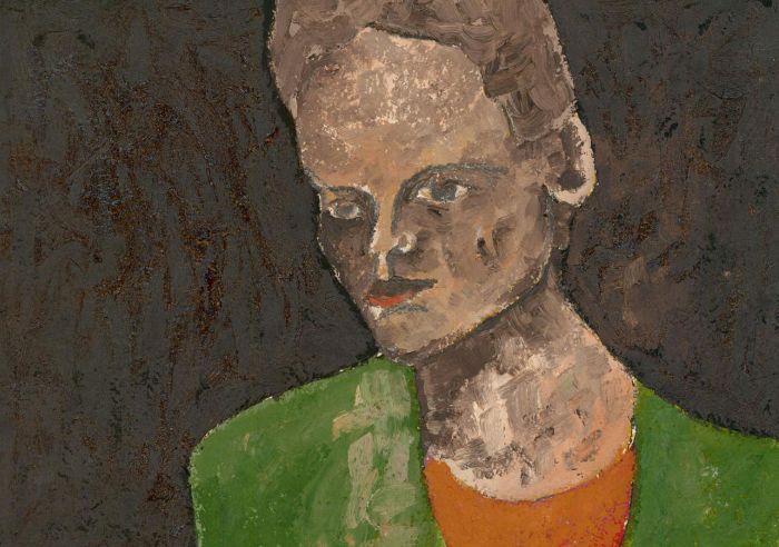 Ben Carrivick - Contemporary Oil, Green Blazer
