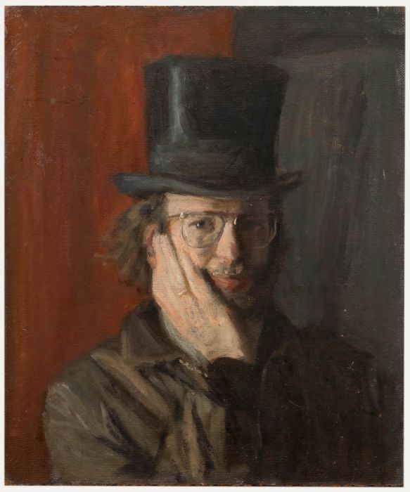 George Weissbort (1928-2013) - Mid 20th Century Oil, Self Portrait