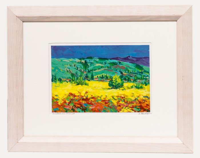 Erwin Steinhauser (1939-2023) - 20th Century Acrylic, Voralpenlandschaft