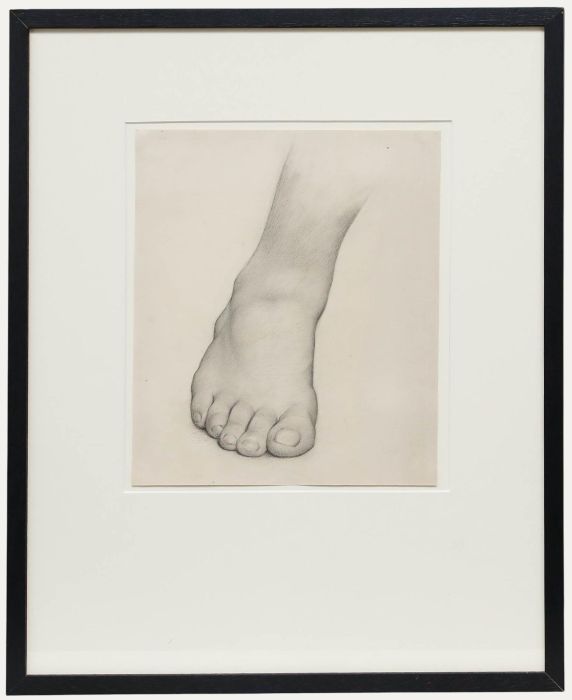 Edward Ridley (1883-1946) - Graphite Drawing, Study of a Foot II