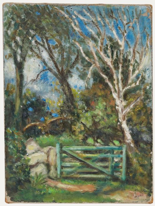 Elaine Blamey - Mid 20th Century Oil, Autumn Time II