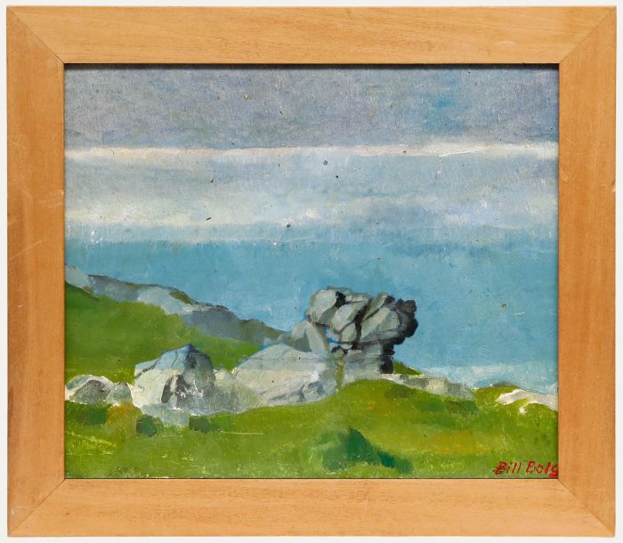 Bill Bolger (1940-2024) - 20th Century Oil, A View from the Cliff