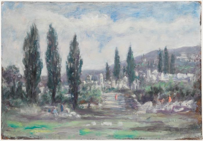George Weissbort (1928-2013) - Impressionist Oil, European Landscape 