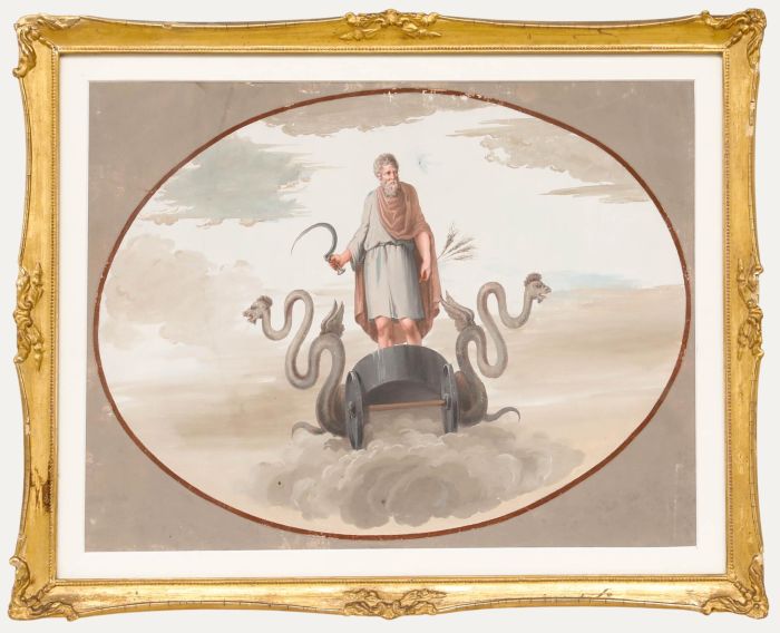 19th Century Gouache - Sylvanus