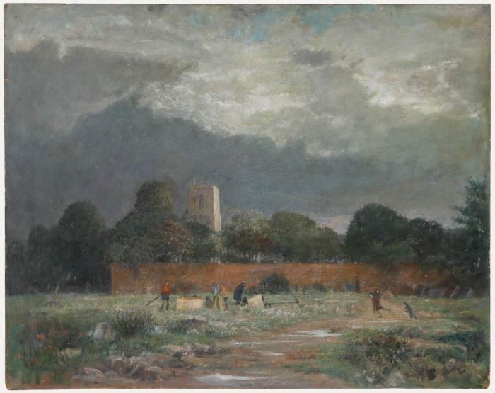 George Weissbort (1928-2013) - 20th Century Oil, An Approaching Storm
