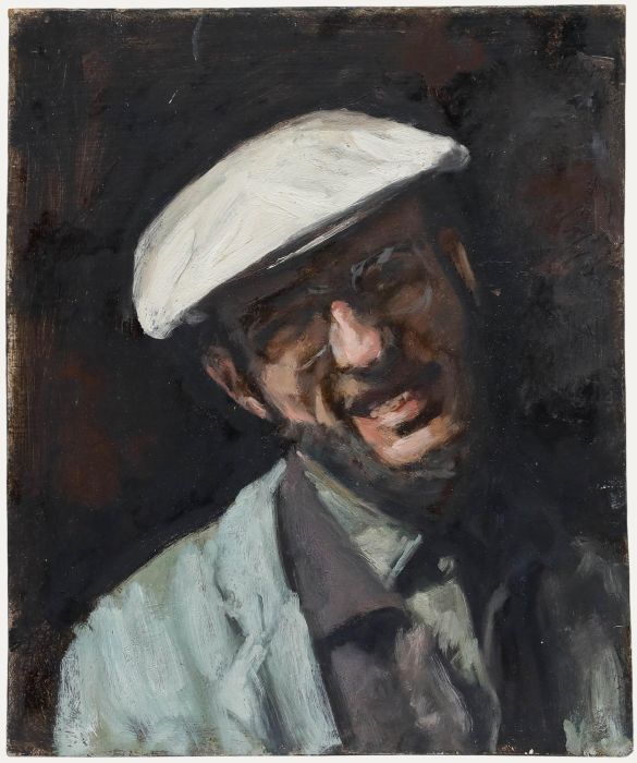 George Weissbort (1928-2013) - 20th Century Oil, The White Cap