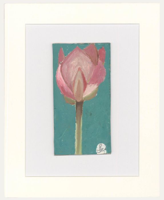 Ben Carrivick - Contemporary Oil, Pink Tulip