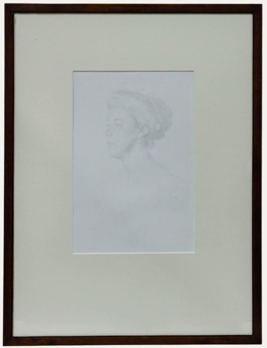 William Strang RA (1859-1921) - 1912 Silverpoint Drawing, Portrait of a Woman