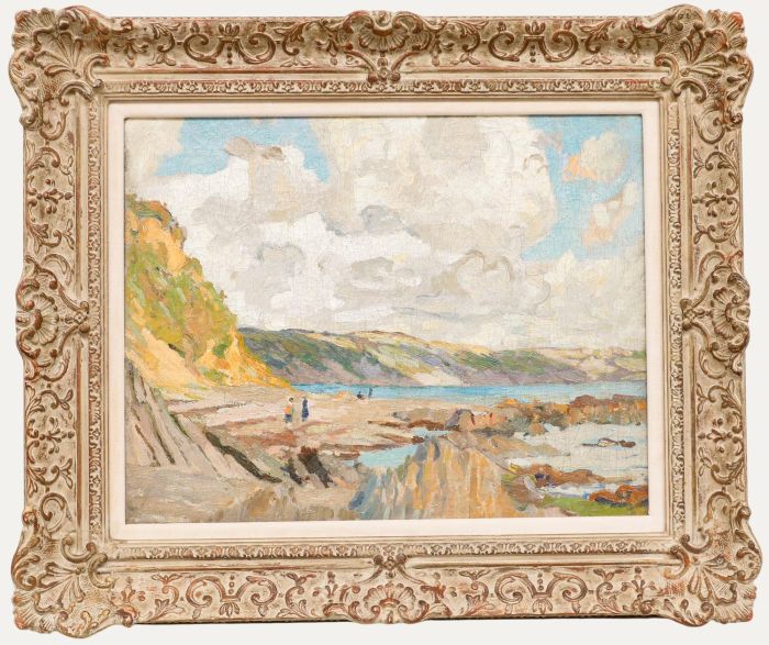 Attrib. John Anthony Park (1880-1962) - Early 20th Century Oil, Looe Beach
