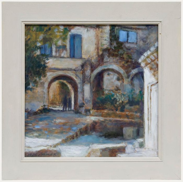 Pauline Plummer (b.1933) - Contemporary Oil, Oppede le Vieux