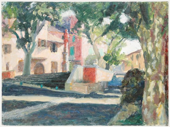 Pauline Plummer (b.1933) - Contemporary Oil, Villars