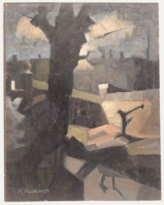 Pauline Plummer (b.1933) - 20th Century Oil, After Dark