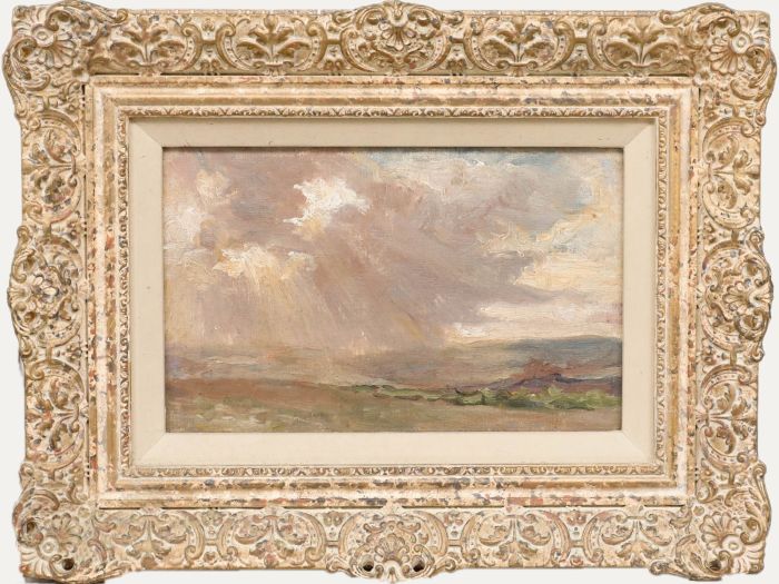 Frank T. Carter (1853-1934) - 20th Century Oil, Windswept Moorland