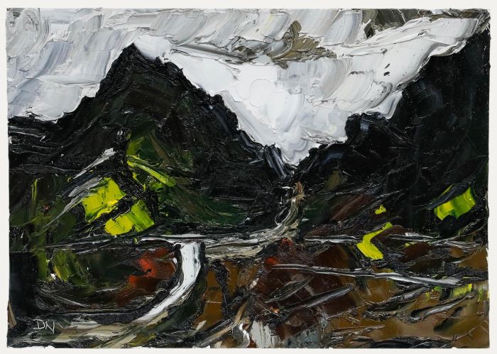 Daniel Nichols - Contemporary Oil, Black Mountain Range