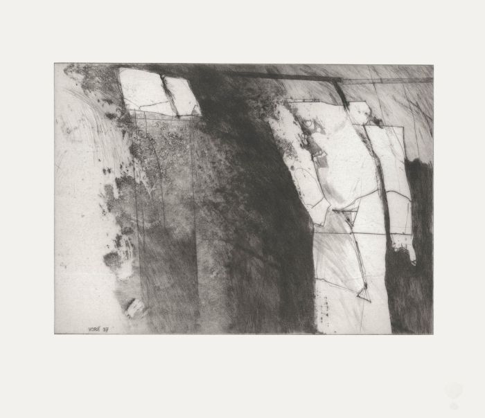Voré - 1987 Etching, Quarry
