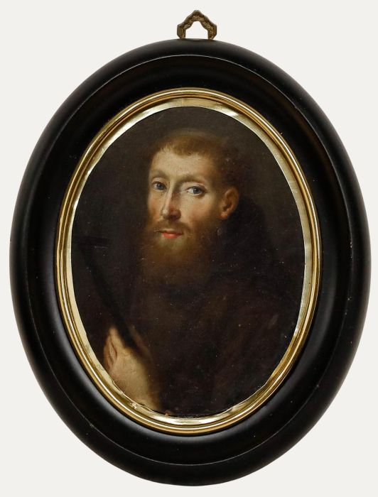 18th Century Oil - Portrait of a Monk