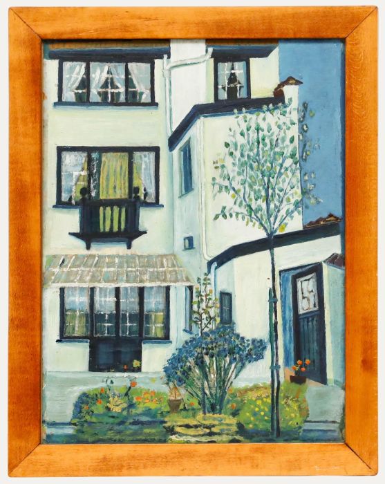 20th Century Oil - Villa in Summer