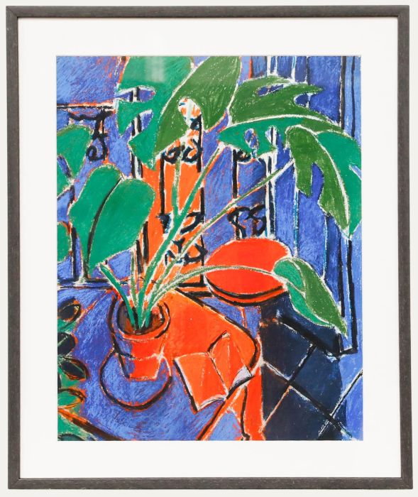 Contemporary Pastel - Still Life with Monstera