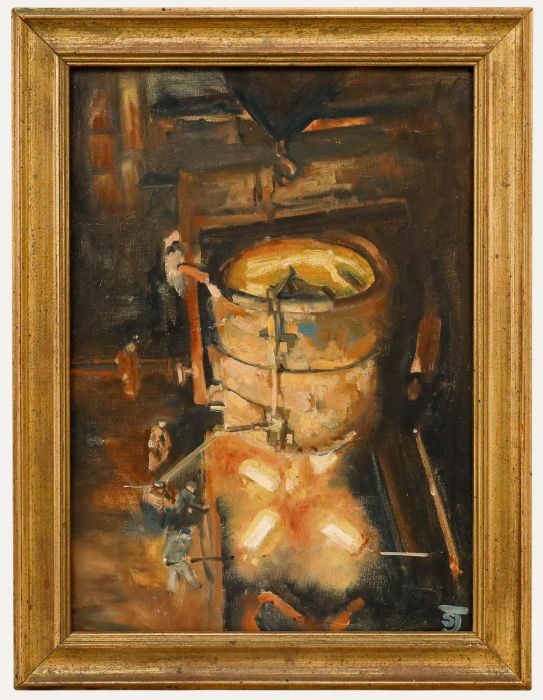 Simon Judge - 20th Century Oil, The Smelters Workshop