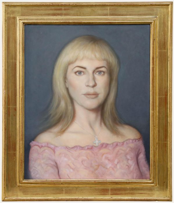Framed 20th Century Oil - Portrait of a Lady