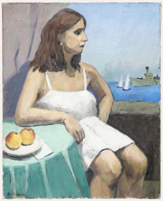 Georges Joubin (1888-1983) - Mid 20th Century Oil, La Louise